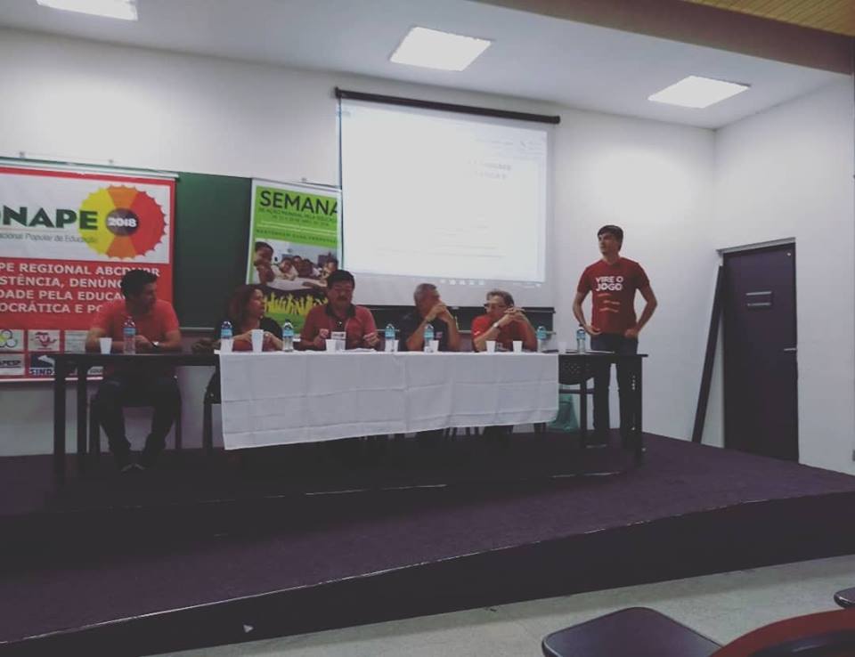 Imagem de Conape debate ameaças no ensino municipal de Santo André e amplia discussão para Belo Horizonte 

