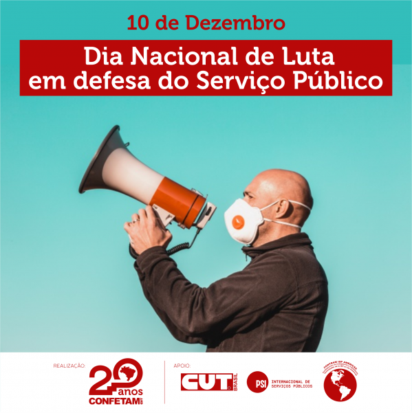 Imagem de 10 de dezembro é Dia Nacional de Luta em defesa do serviço público
