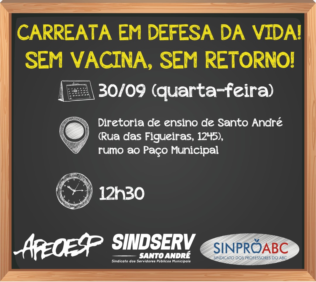 Imagem de Participe da Carreata em Defesa da Vida: Sem Vacina, sem Retorno!