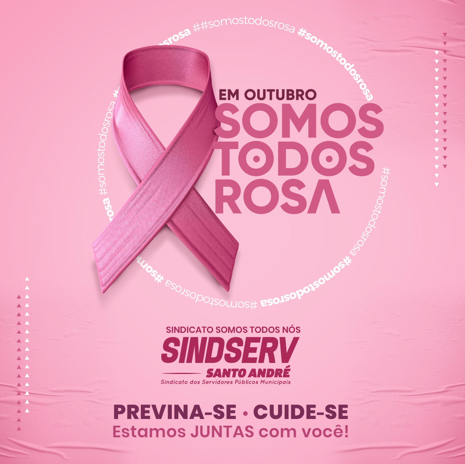 Imagem de Participe da Caminhada do Outubro Rosa neste domingo, 8 de outubro