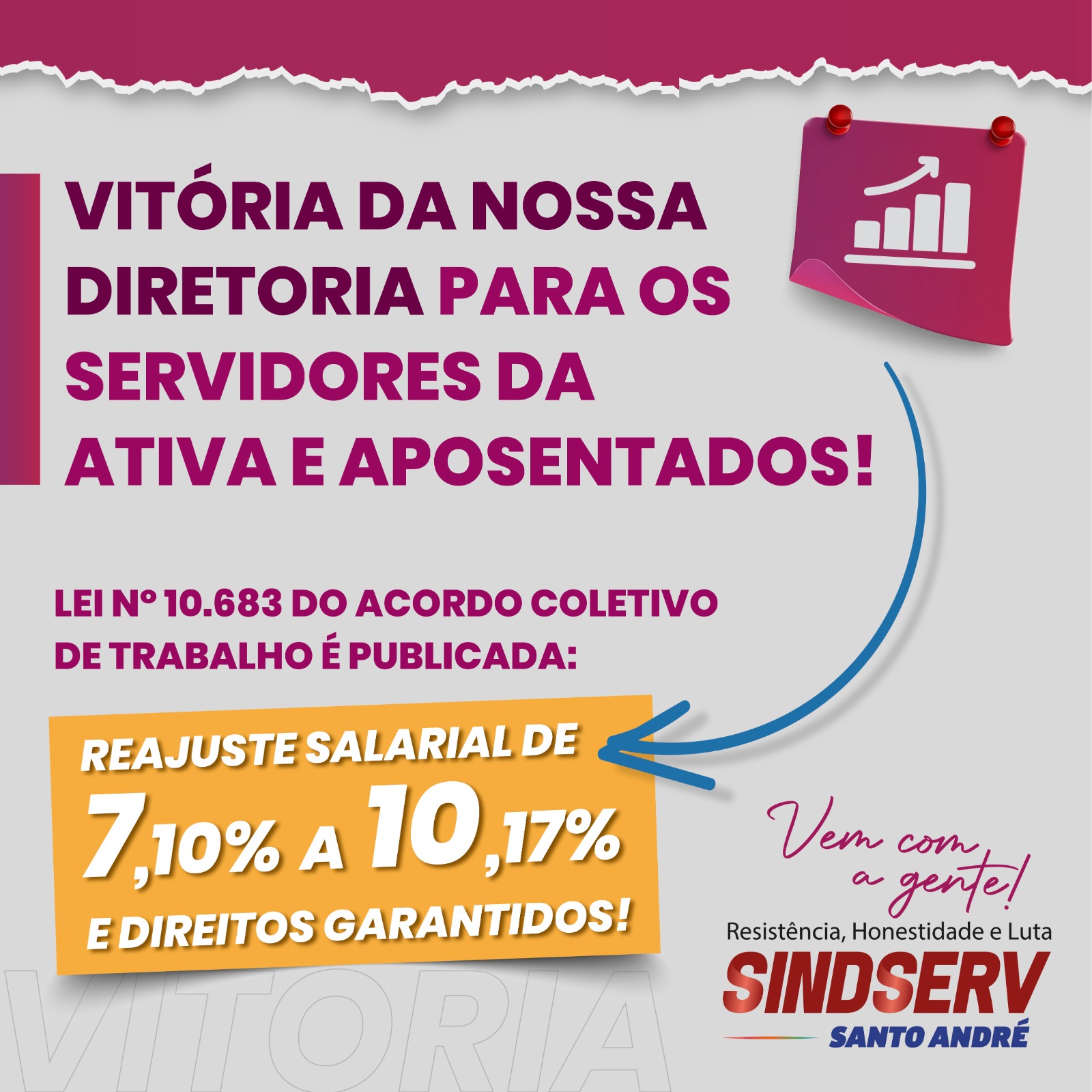 Imagem de Vitória: Lei do Acordo Coletivo de Trabalho é publicada e Emenda foi vetada