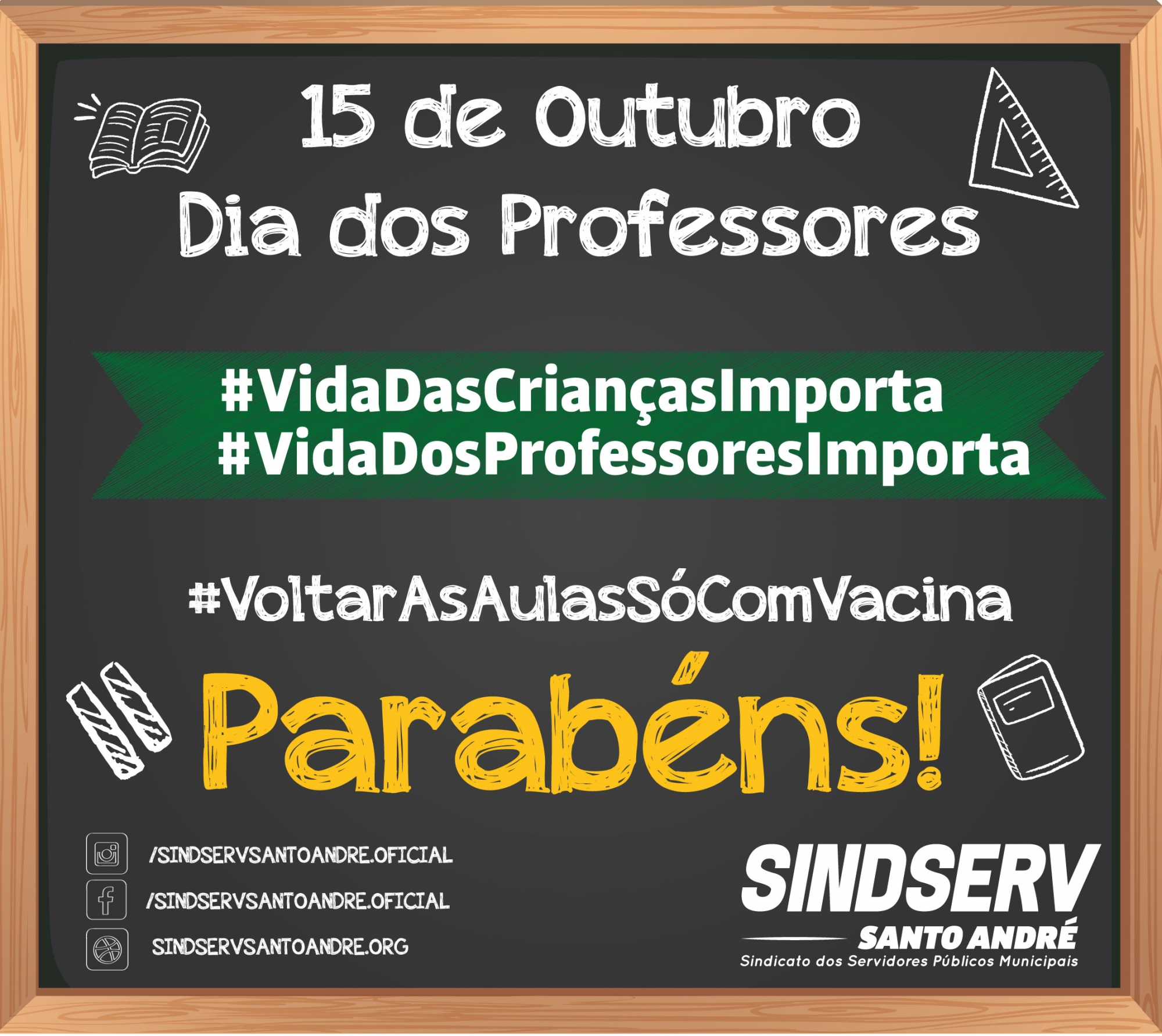 Imagem de Parabéns ao Dia dos Professores e Professoras Andreenses