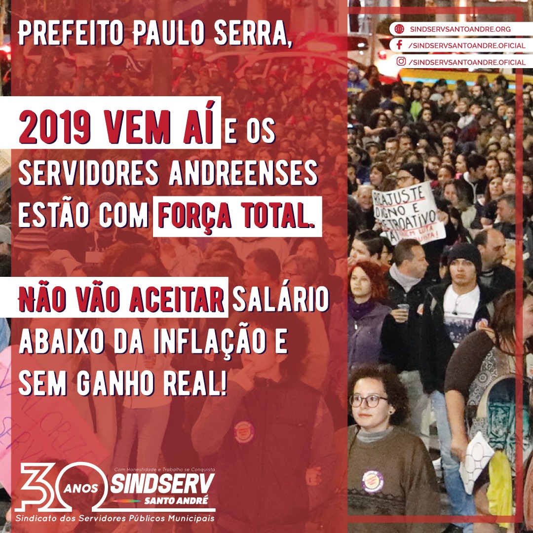 Imagem de 2019: A luta continua, sempre!