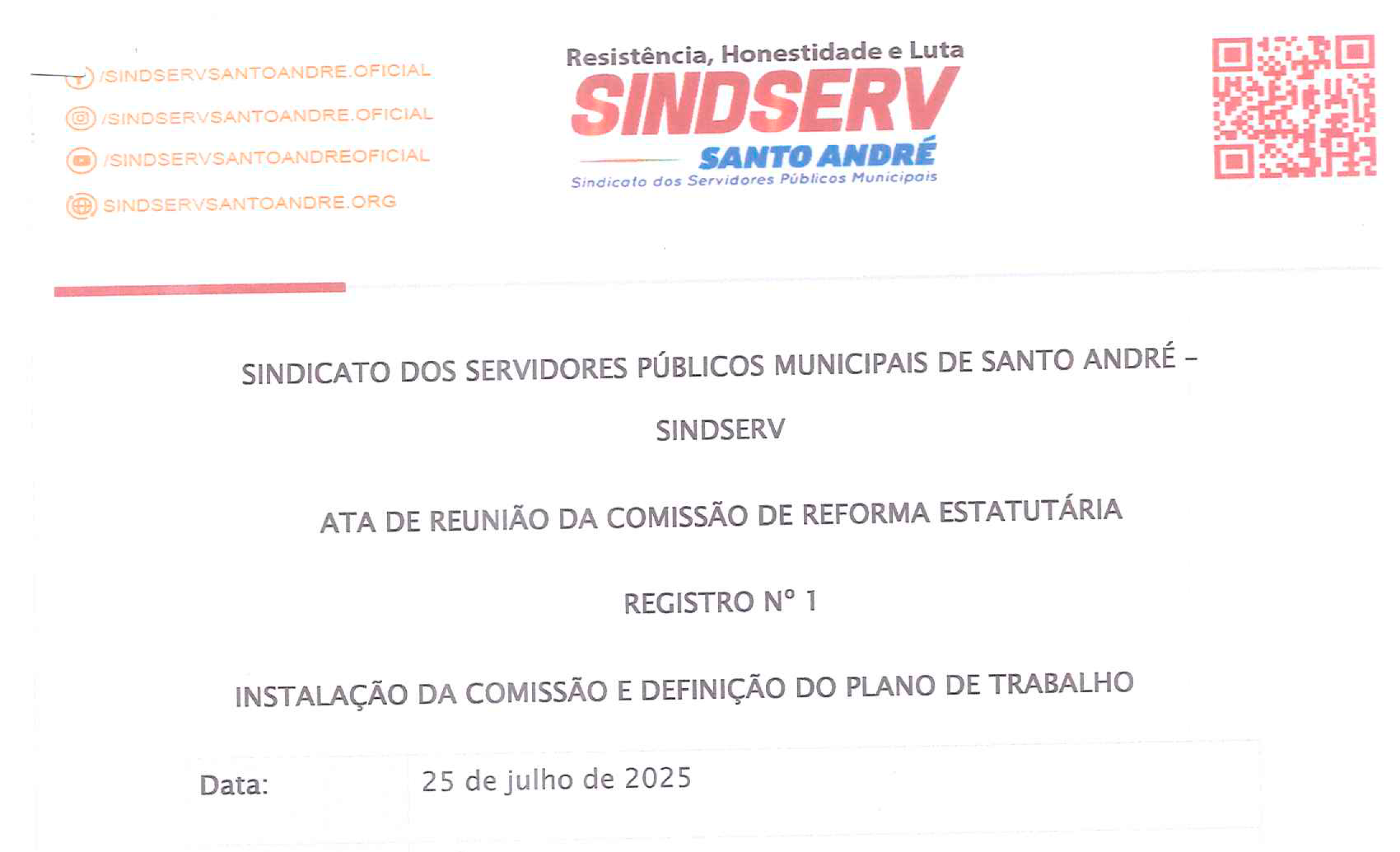 Imagem de Reunião aprova criação da Comissão de Reforma Estatutária