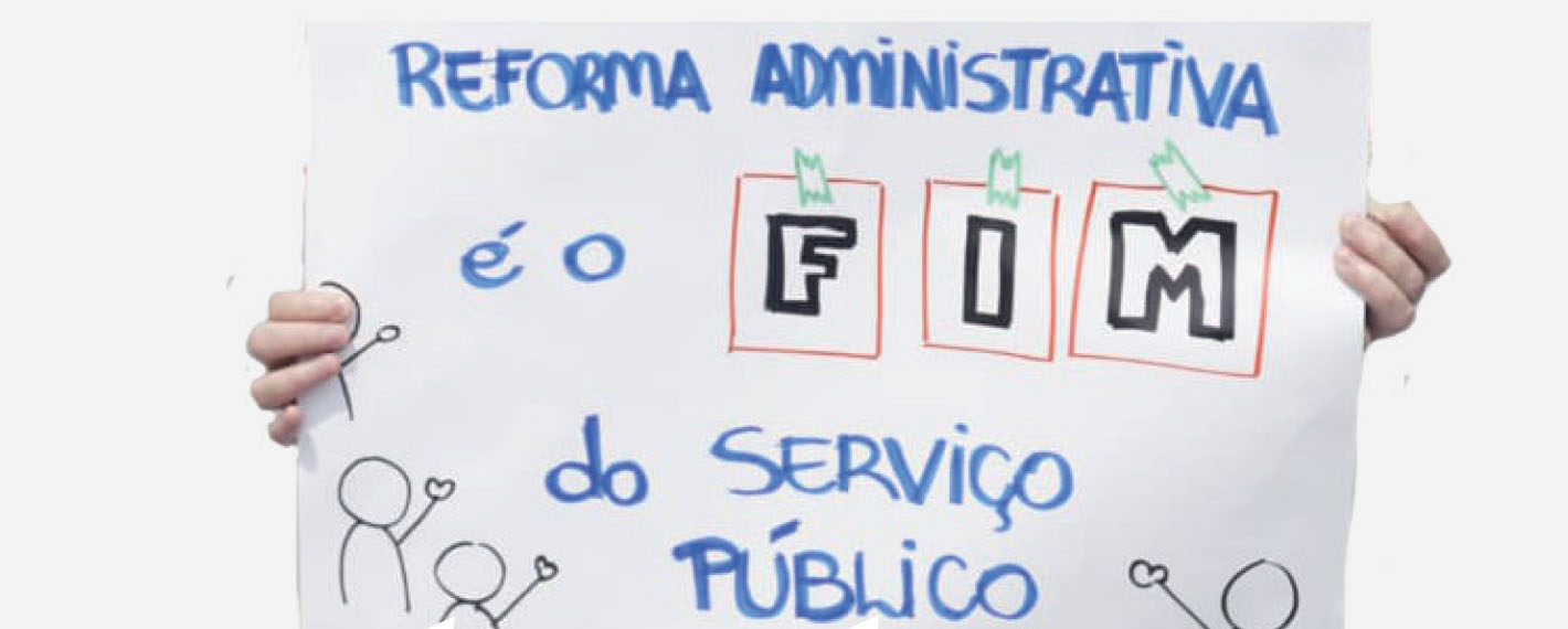 Imagem de Serviço público é direito do povo! Não à Reforma Administrativa