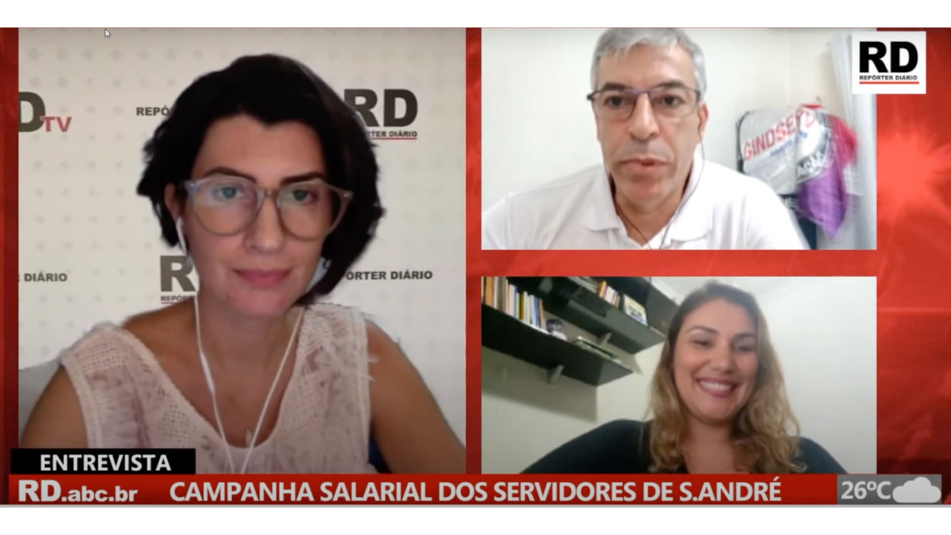 Imagem de Durval e Daisy falam da Campanha Salarial e a importância da mobilização em entrevista ao Repórter Diário
