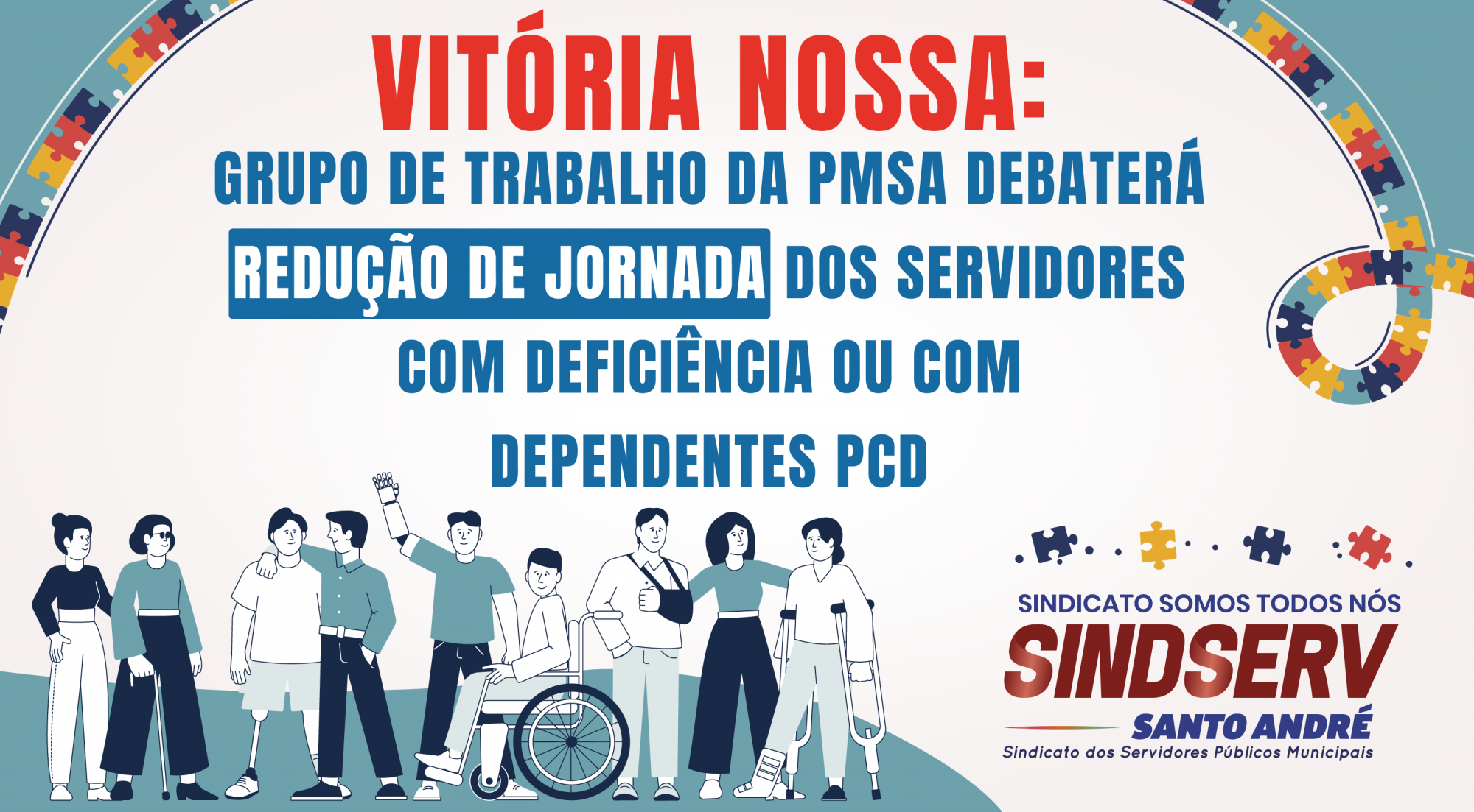 Imagem de Sindserv integra Grupo de Trabalho da PMSA que debaterá redução da jornada para servidores pais atípicos